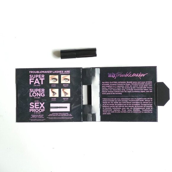 URBAN DECAY Cosmetic Bag with Samples Urban Decay Vice Lipstick All Nighter NEW - Picture 11 of 11